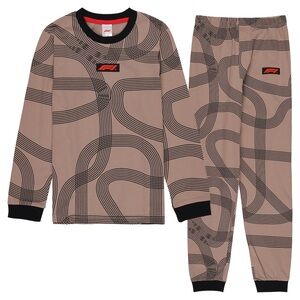 Formula 1 All Over Print Pyjamas - Boys 4-5y